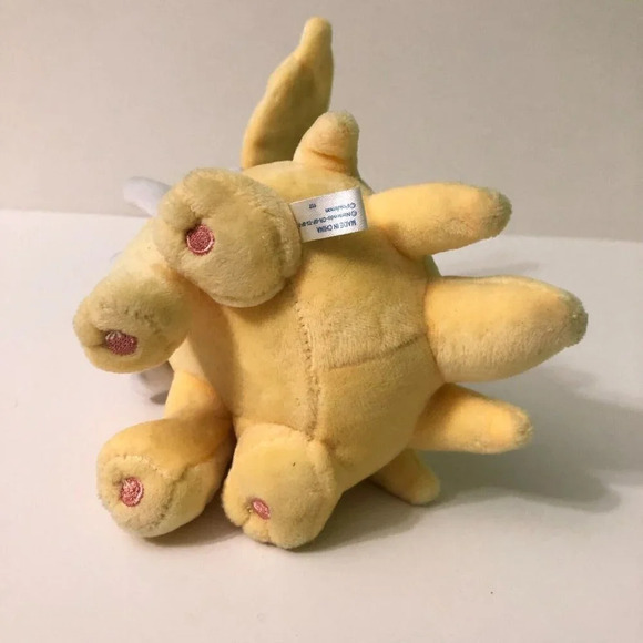 Takara Tomy Jolteon Pokemon Plush  Stuffed Animal Doll Toy Nintendo - Picture 7 of 16